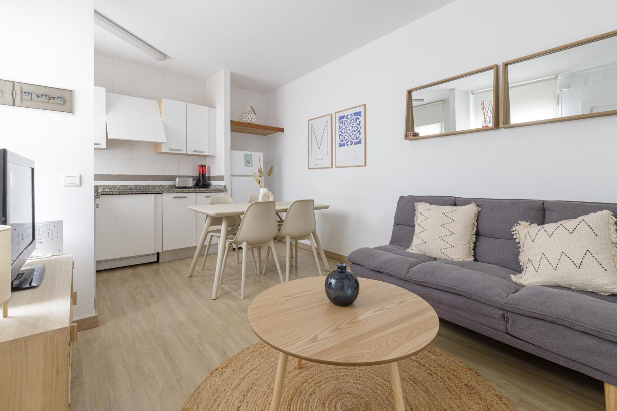 Caterina Pedregalejo Apartment Malaga Bagian luar foto